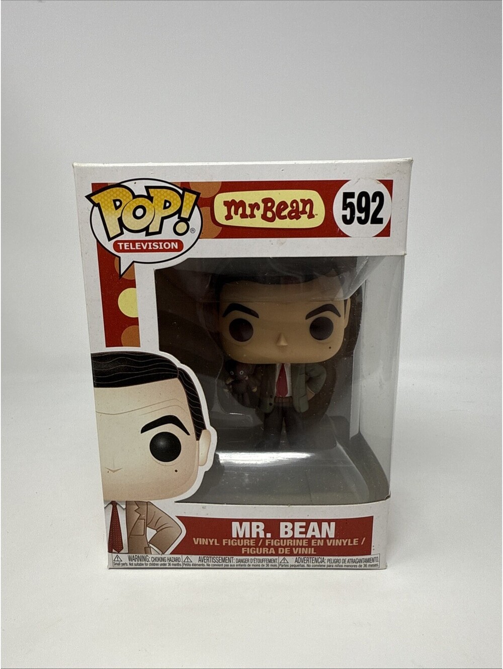 Funko Pop! Vinyl: Mr Bean #592 Rowan Atkinson Television Collectible Figure